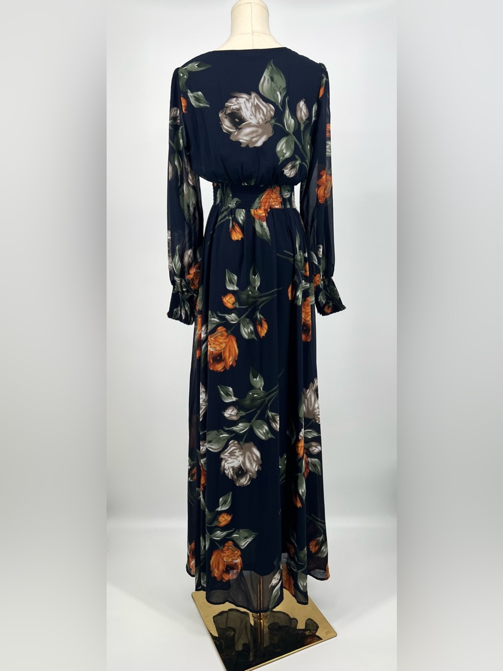 Baltic Born Olivia Maxi Dress Midnight Navy Floral | S NWT - Picture 7 of 13